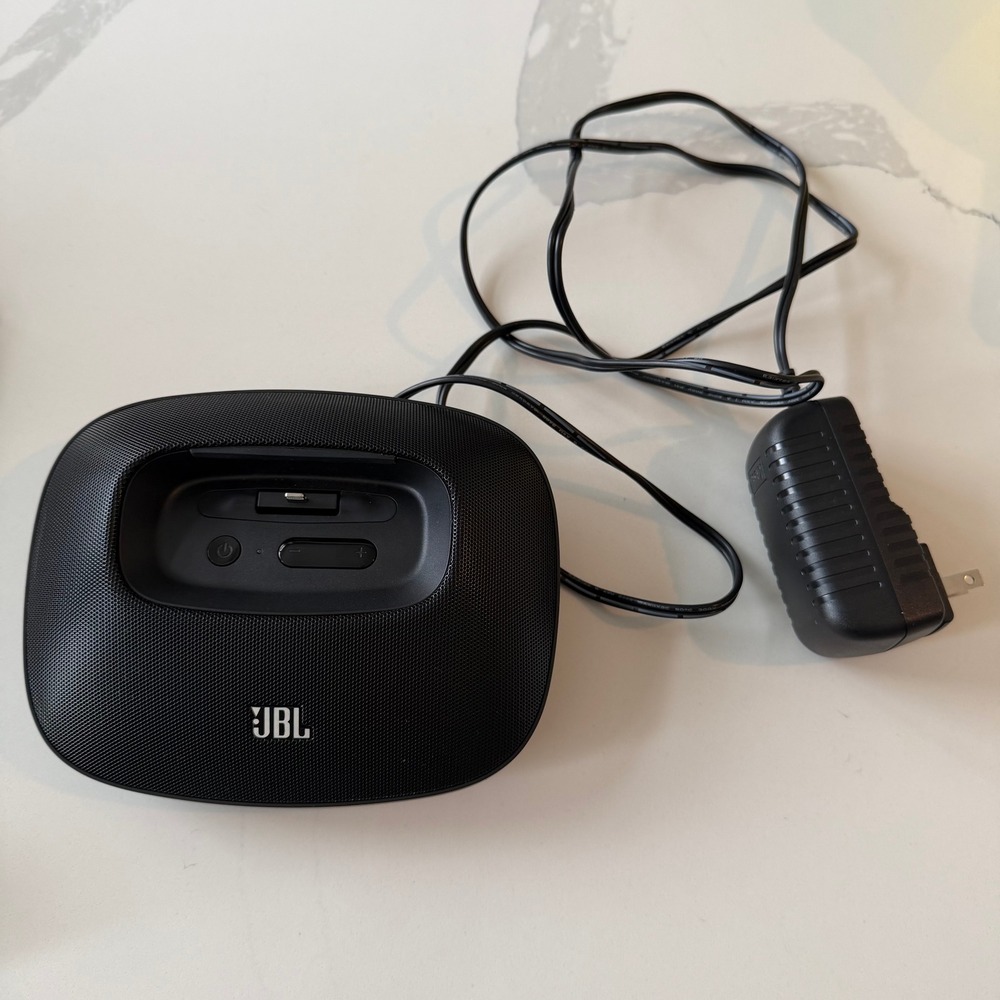 JBL OnBeat Micro Speaker Dock Lightning Connector Black Portable Audio Speaker